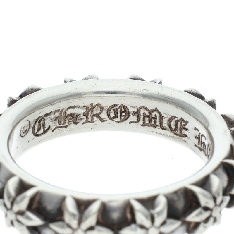 Chrome Hearts STAR BAND Silver Ring Size ONE SIZE