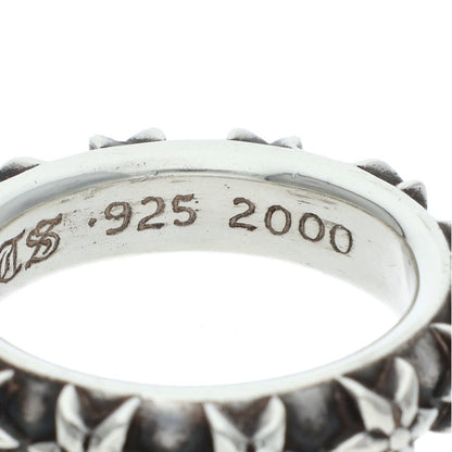 Chrome Hearts STAR BAND Silver Ring Size ONE SIZE