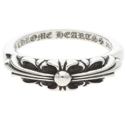 Chrome Hearts Baby Classic Floral Silver Ring Size US 9.5