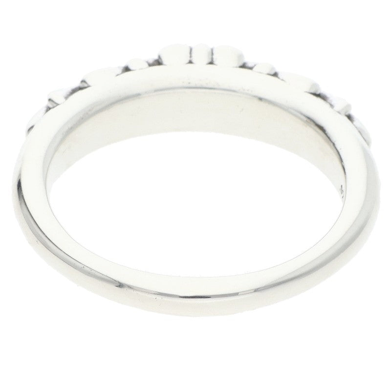 Chrome Hearts Baby Classic Floral Silver Ring Size US 9.5