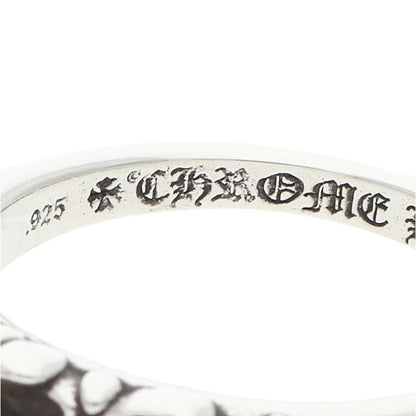 Chrome Hearts Baby Classic Floral Silver Ring Size US 9.5