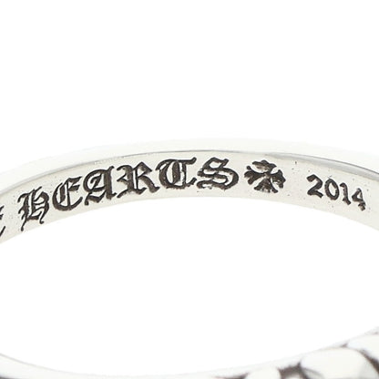 Chrome Hearts Baby Classic Floral Silver Ring Size US 9.5