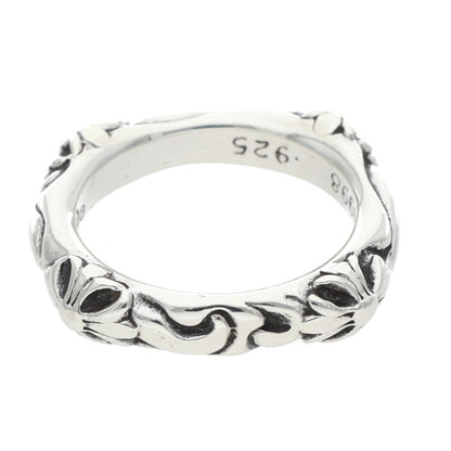 Chrome Hearts SBT Band 925 Silver Ring Size ONE SIZE