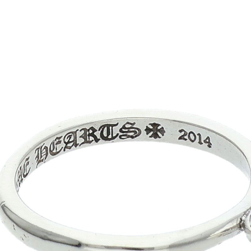 Chrome Hearts BUBBLGM HEART SU Silver Ring Size ONE SIZE