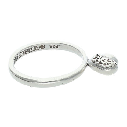 Chrome Hearts BUBBLGM HEART SU Silver Ring Size ONE SIZE