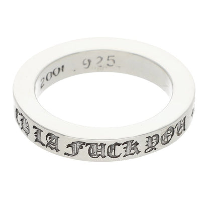 Chrome Hearts LA Exclusive 3mm Silver Ring Size ONE SIZE