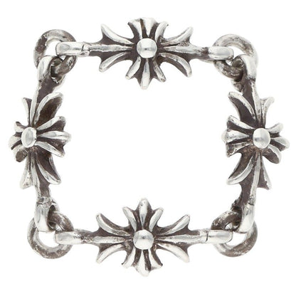 Chrome Hearts Tiny ECH Plus Silver Ring Size ONE SIZE