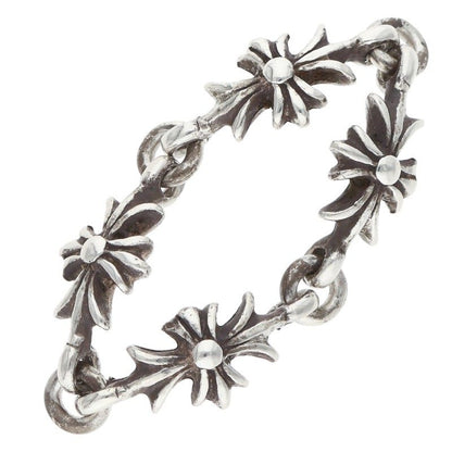 Chrome Hearts Tiny ECH Plus Silver Ring Size ONE SIZE