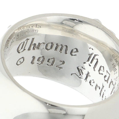 Chrome Hearts FLRL CRS Floral Silver Ring Size ONE SIZE