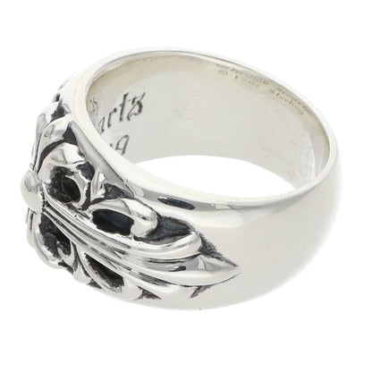 Chrome Hearts FLRL CRS Floral Silver Ring Size ONE SIZE
