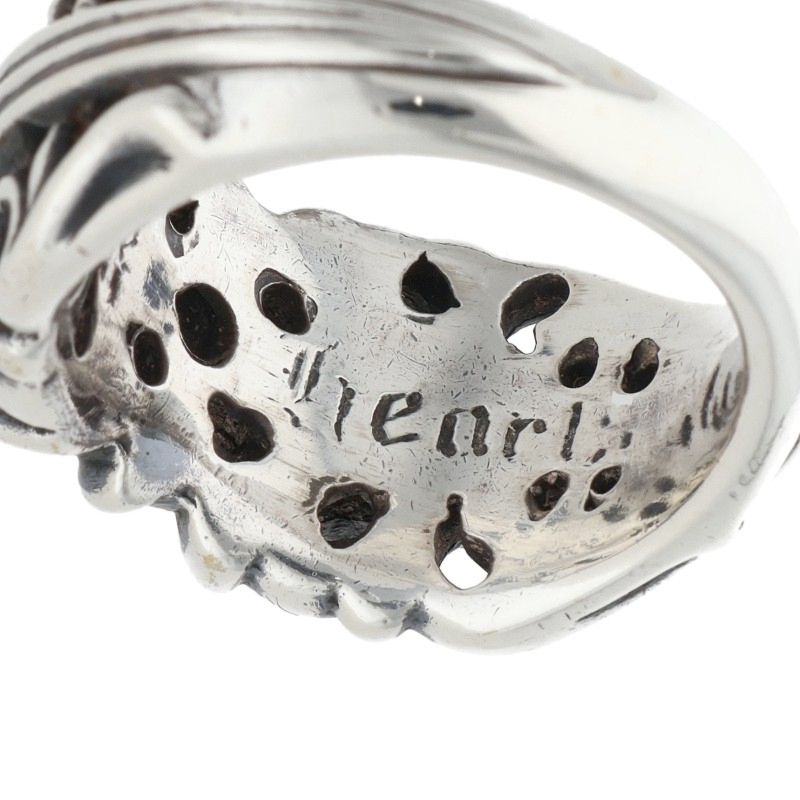 Chrome Hearts K&T Old Silver Ring Size ONE SIZE