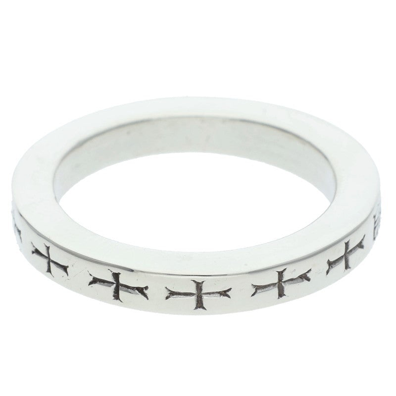 Chrome Hearts 3mm SPACER FUCKYOU Silver Ring Size ONE SIZE