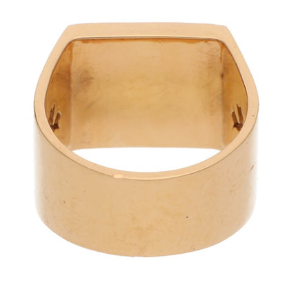 Chrome Hearts PAVE Emerald Cigar Gold Ring Size ONE SIZE