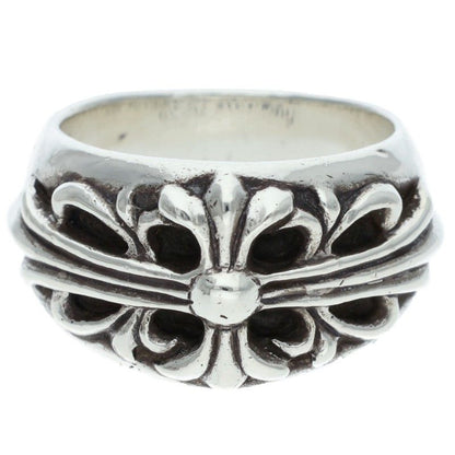 Chrome Hearts FLRL CRS Floral Silver Ring Size ONE SIZE