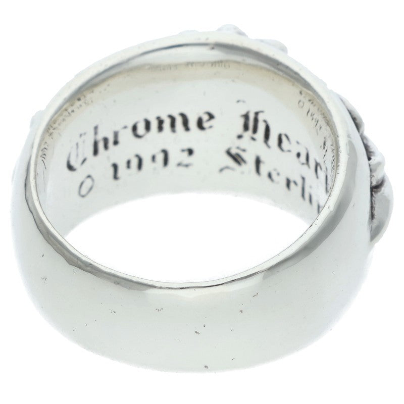 Chrome Hearts FLRL CRS Floral Silver Ring Size ONE SIZE