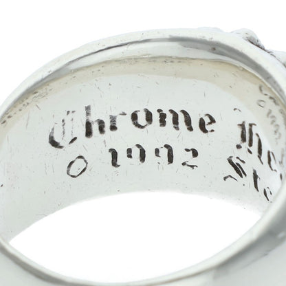 Chrome Hearts FLRL CRS Floral Silver Ring Size ONE SIZE