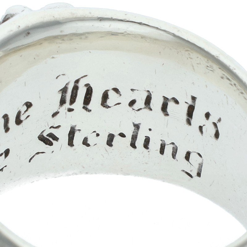 Chrome Hearts FLRL CRS Floral Silver Ring Size ONE SIZE