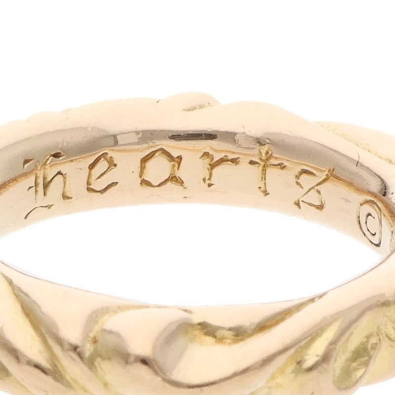 Chrome Hearts Scroll Band 22K Gold Ring Size ONE SIZE