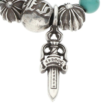 Chrome Hearts Dagger Charm Bead Ring Multi Size ONE SIZE