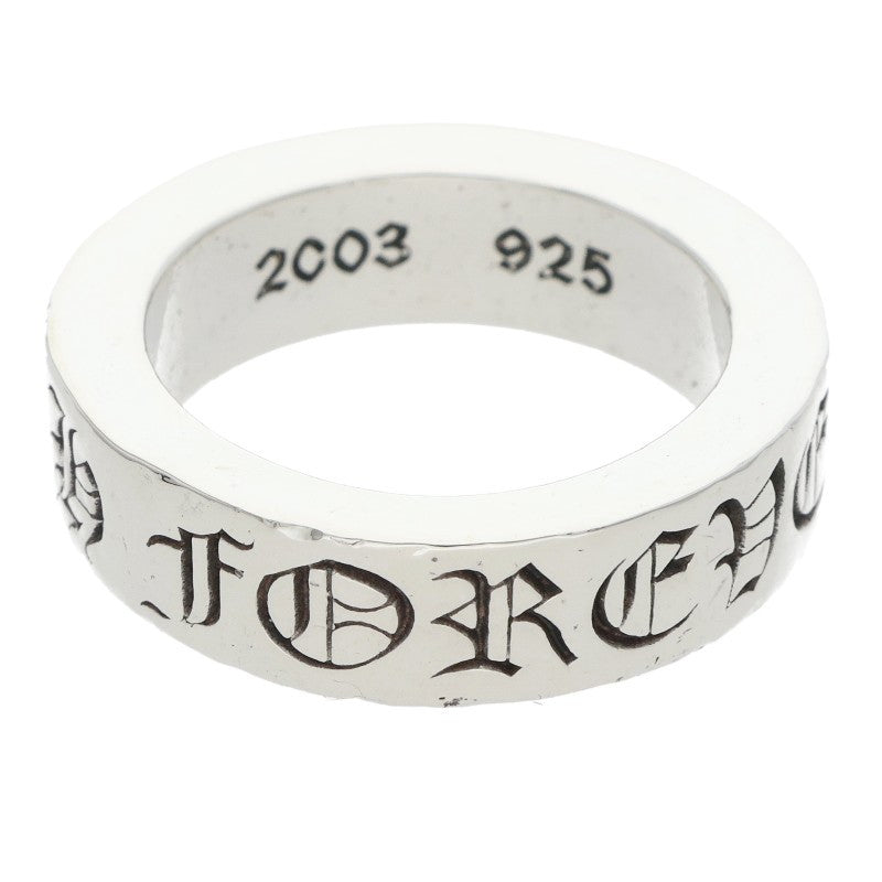 Chrome Hearts 6mm Spacer Forever Silver Ring Size ONE SIZE