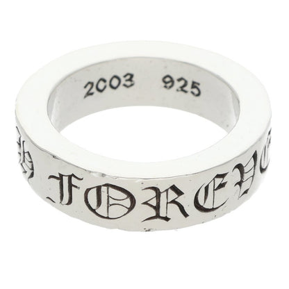 Chrome Hearts 6mm Spacer Forever Silver Ring Size ONE SIZE