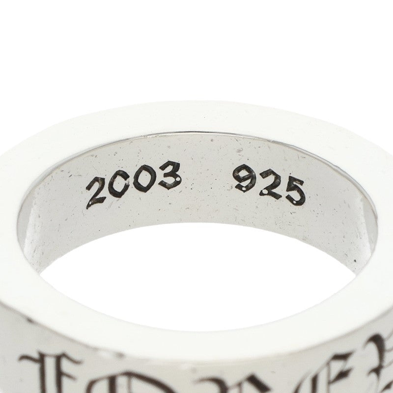 Chrome Hearts 6mm Spacer Forever Silver Ring Size ONE SIZE