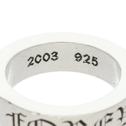 Chrome Hearts 6mm Spacer Forever Silver Ring Size ONE SIZE