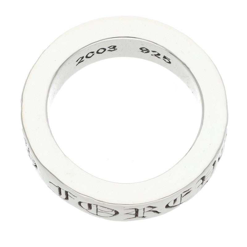 Chrome Hearts 6mm Spacer Forever Silver Ring Size ONE SIZE