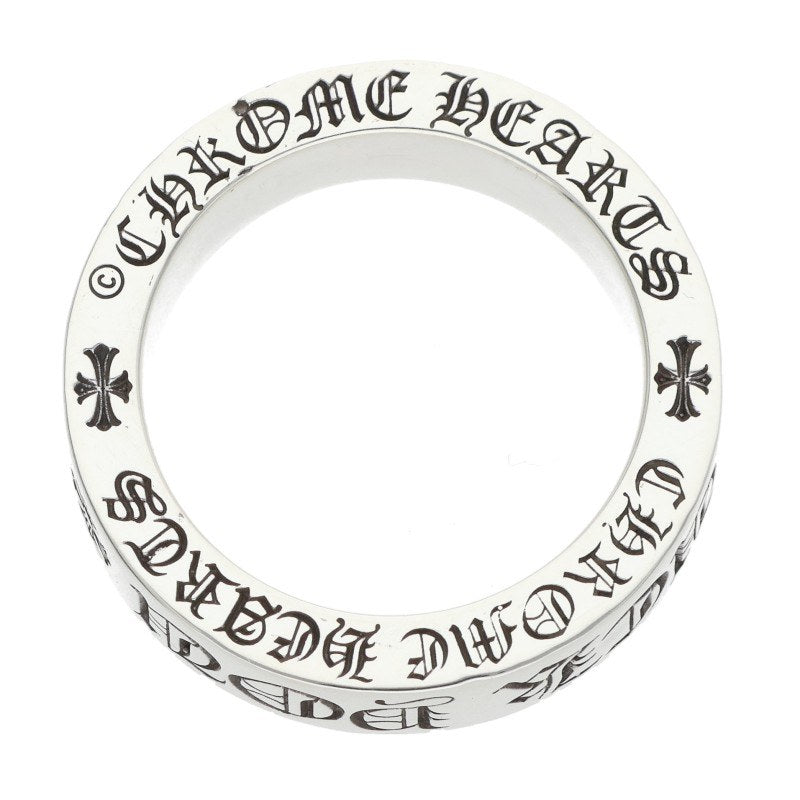 Chrome Hearts 6mm Spacer FUCKYOU Silver Ring Size 13.5