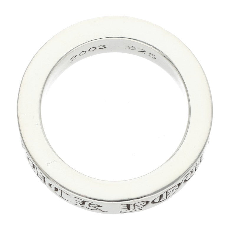Chrome Hearts 6mm Spacer FUCKYOU Silver Ring Size 13.5