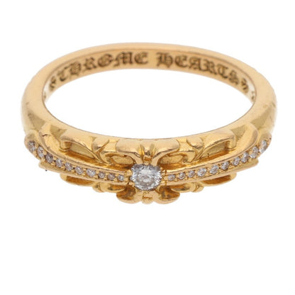 Chrome Hearts 22K Baby Classic Diamond Ring Size ONE SIZE
