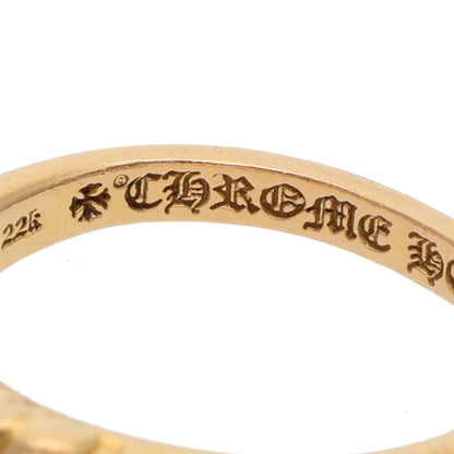 Chrome Hearts 22K Baby Classic Diamond Ring Size ONE SIZE