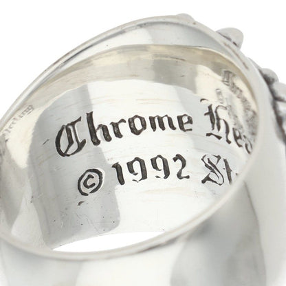 Chrome Hearts Keeper Sterling Silver Ring Size ONE SIZE