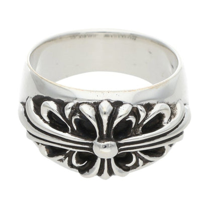 Chrome Hearts FLRL CRS Floral Cross Ring Size 22.5