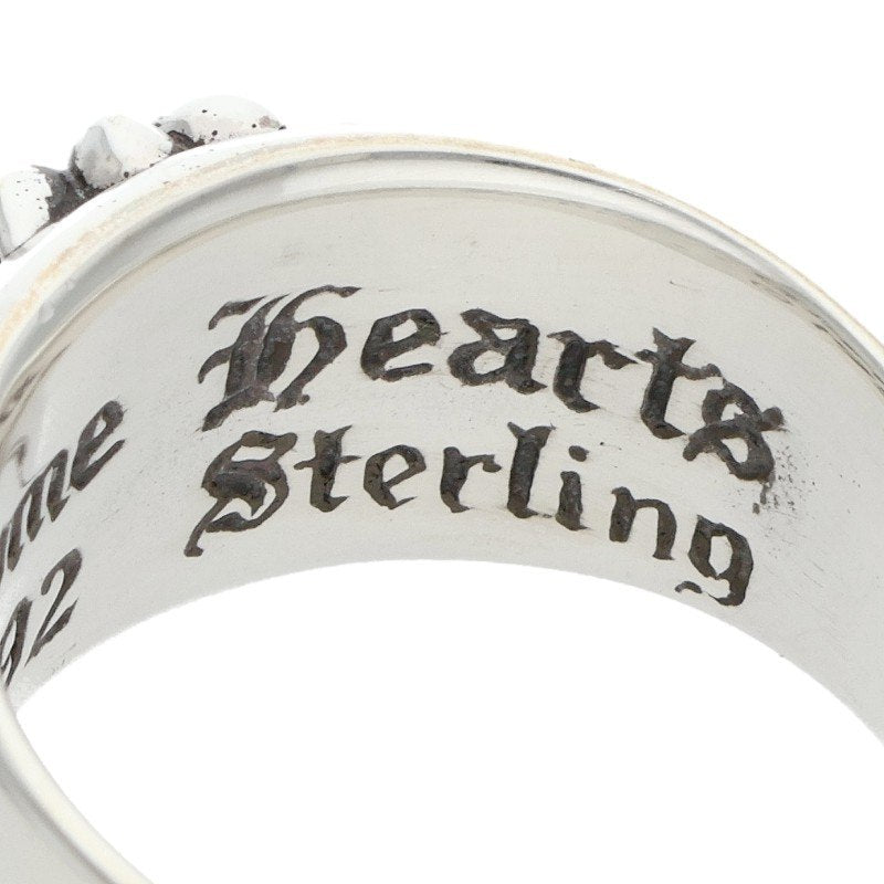 Chrome Hearts FLRL CRS Floral Cross Ring Size 22.5