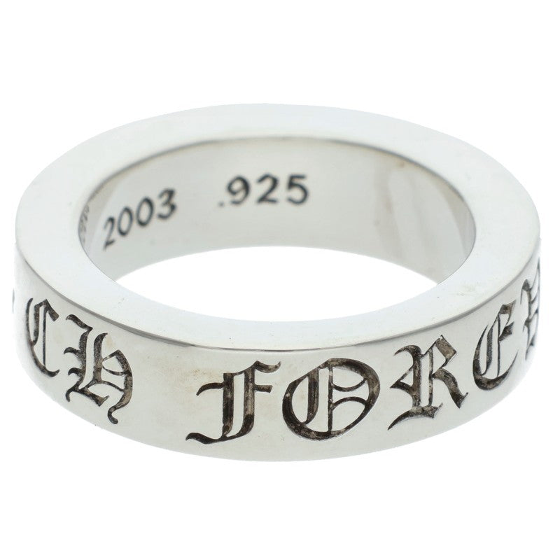 Chrome Hearts 6mm Spacer Forever Silver Ring Size ONE SIZE