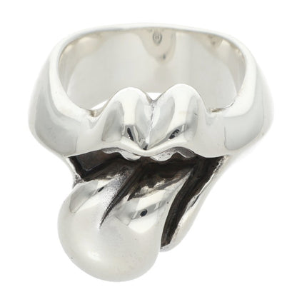 Chrome Hearts LIP TONGUE-MD Silver Ring Size ONE SIZE