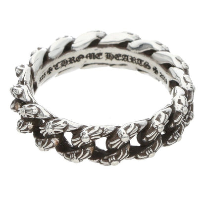 Chrome Hearts XTRA FANCY SML Silver Ring Size ONE SIZE