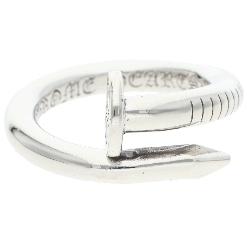 Chrome Hearts NAIL FLAT Silver Ring Size US 5