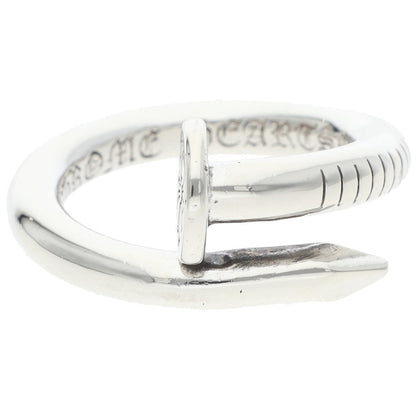 Chrome Hearts NAIL FLAT Silver Ring Size US 5
