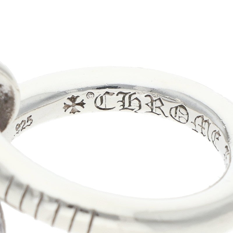 Chrome Hearts NAIL FLAT Silver Ring Size US 5