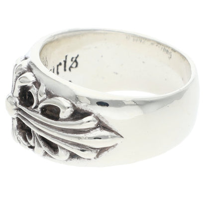 Chrome Hearts FLRL CRS Floral Cross Ring Size US 10
