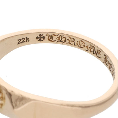 Chrome Hearts 22K Bubblegum Pyramid Gold Ring Size US 5