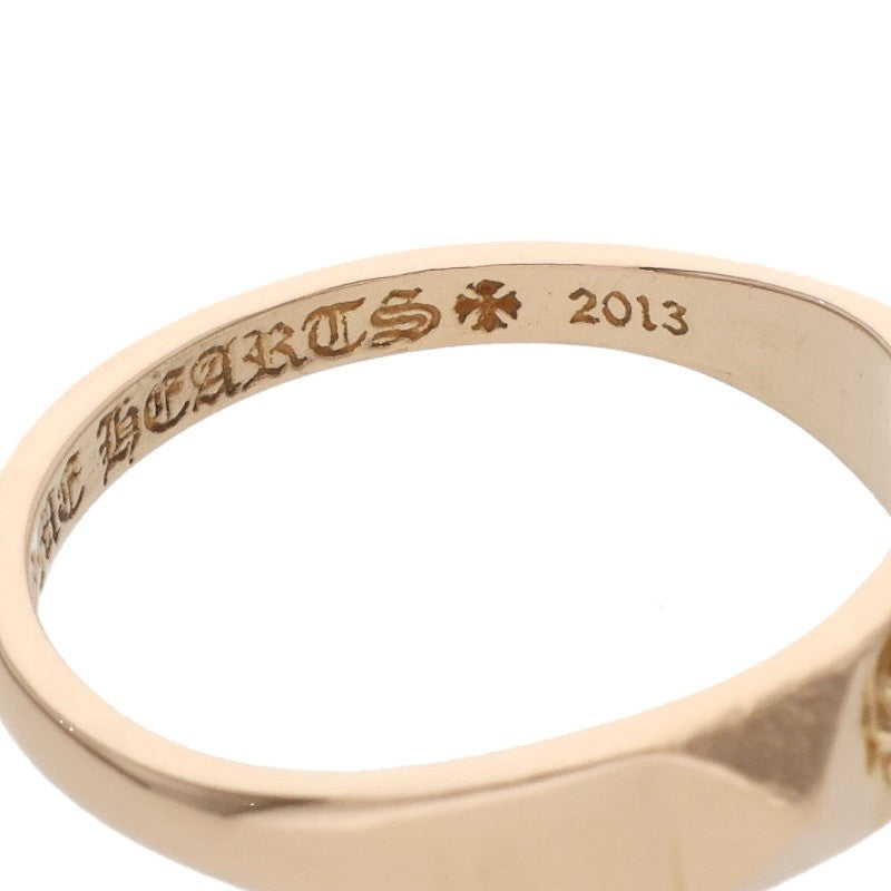 Chrome Hearts 22K Bubblegum Pyramid Gold Ring Size US 5