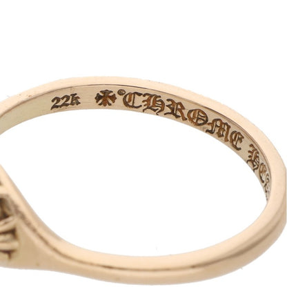 Chrome Hearts 22K Bubblegum Mini Gold Ring Size ONE SIZE