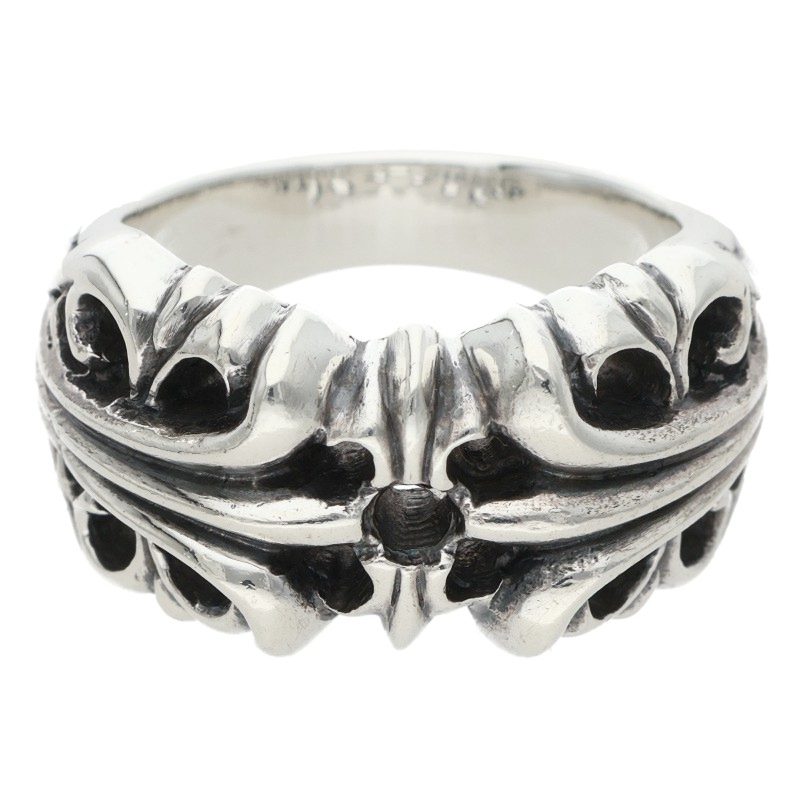 Chrome Hearts K&T Silver Ring Size ONE SIZE
