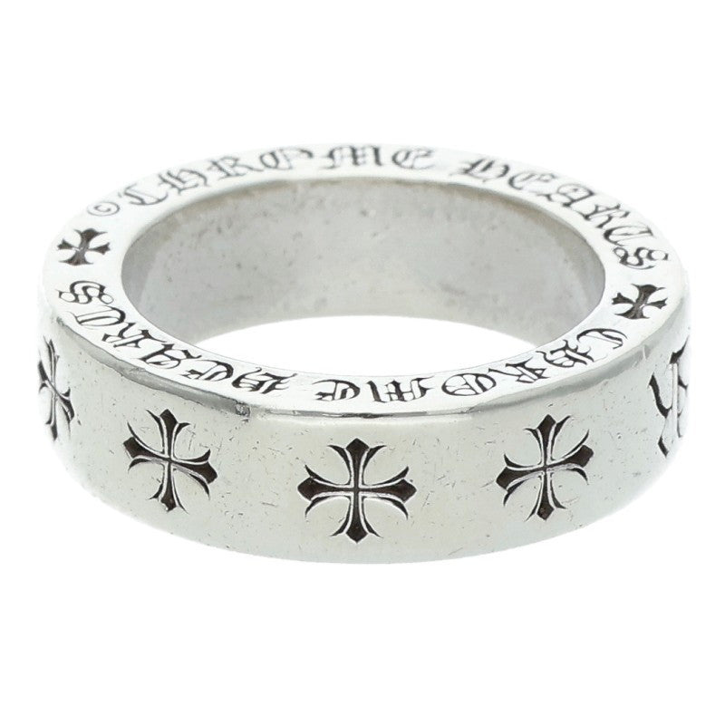 Chrome Hearts 6mm Spacer Forever Silver Ring Size US 5.5