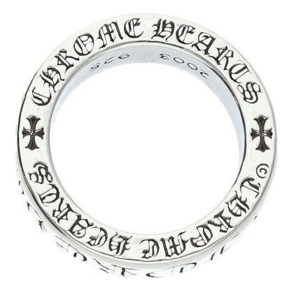 Chrome Hearts 6mm Spacer Forever Silver Ring Size US 5.5