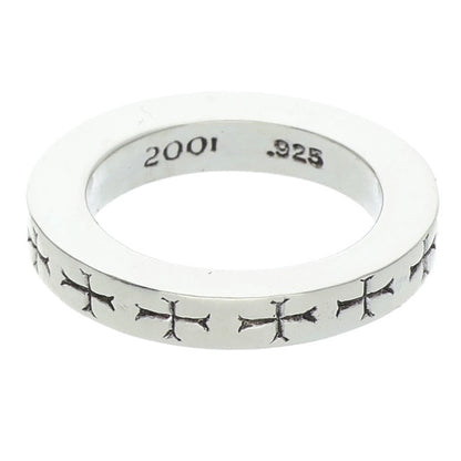 Chrome Hearts 3mm Spacer FUCKYOU Silver Ring Size 10.5