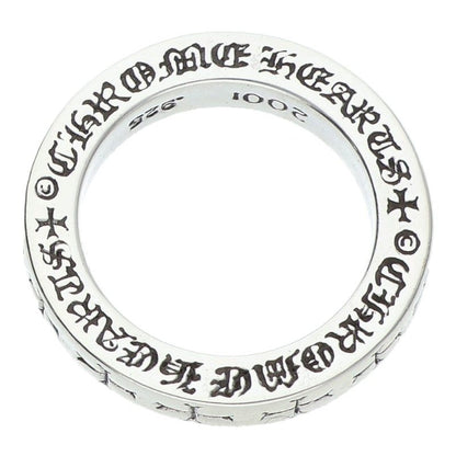 Chrome Hearts 3mm Spacer FUCKYOU Silver Ring Size 10.5